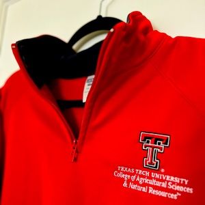 Texas Tech University pullover- warm & great quality. TTU